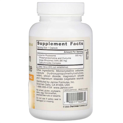 Fitosoma di curcumina, 500 mg