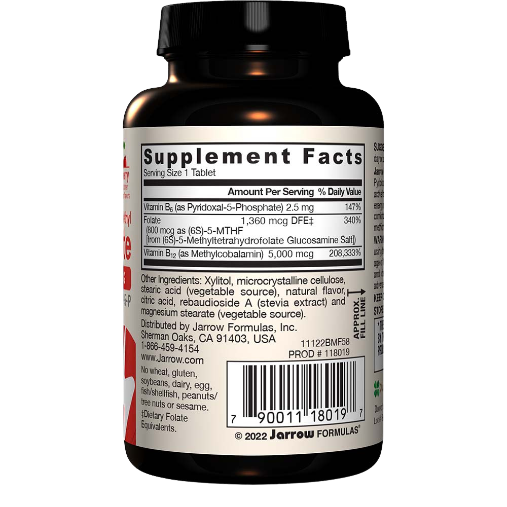 Vitamina metil B12 y metilfolato