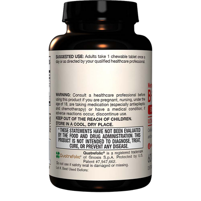 Vitamina metil B12 y metilfolato