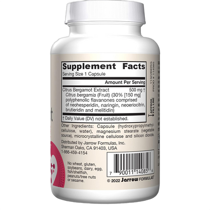 Citrus Bergamot, (Agrumi e bergamotto), 500 mg