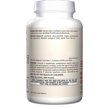 Omega-3 EPA-DHA Balance, 600 mg