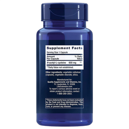 N-acetil-L-cisteina, 600 mg