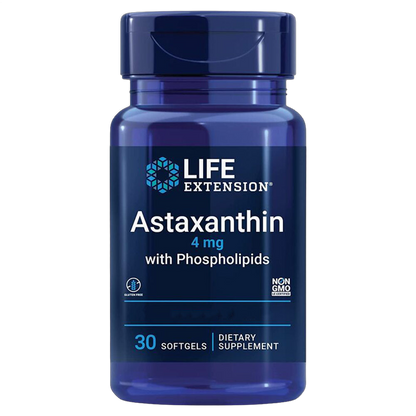 Astaxanthine avec phospholipides, 4 mg