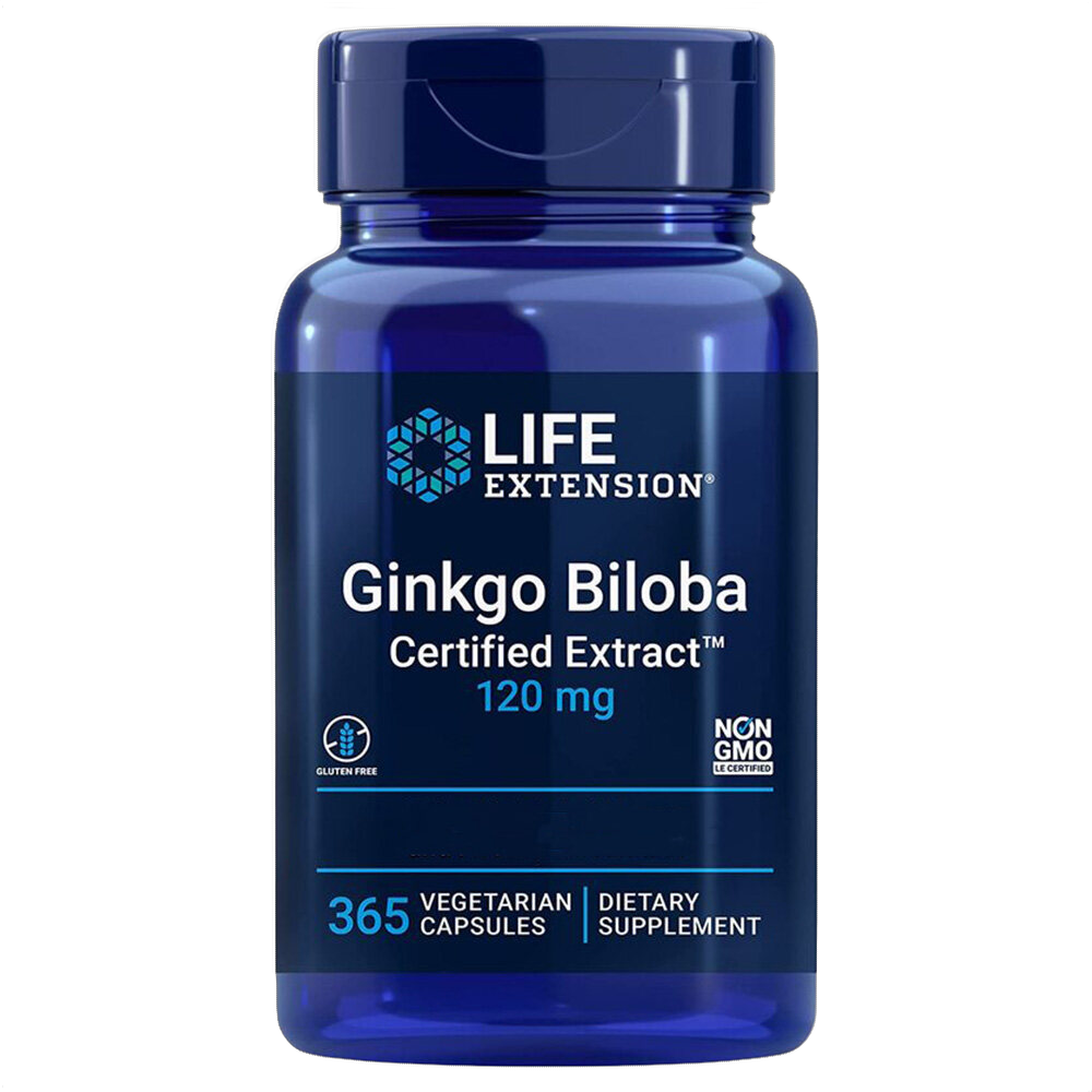 Ginkgo biloba, 120 mg