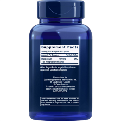 Magnesio (citrato), 100 mg