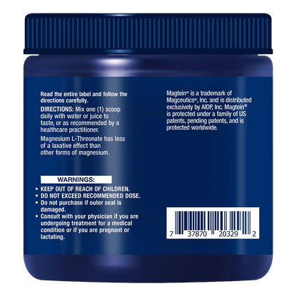 Neuro-Mag, Magnesium-L-Threonat, Geschmack Tropical Punch