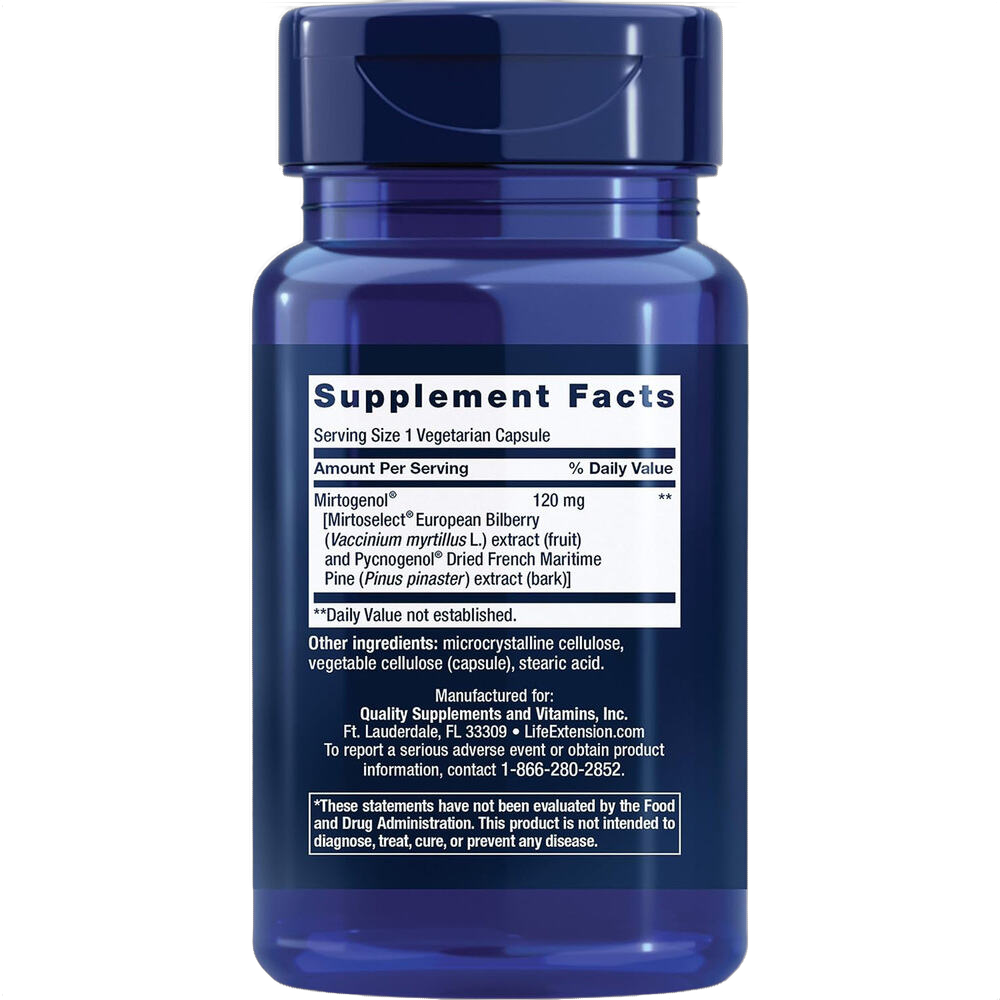 Eye Pressure Support with Mirtogenol