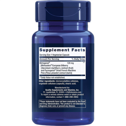 Eye Pressure Support with Mirtogenol