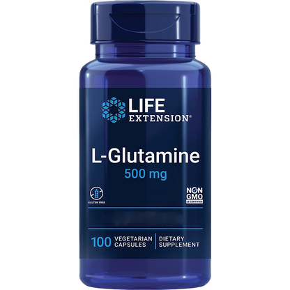 L-Glutamine, 500mg