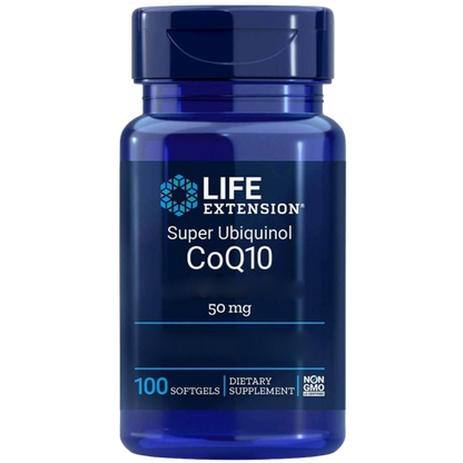 Super Ubiquinol CoQ10 with Enhanced Mitochondrial Support, 50mg
