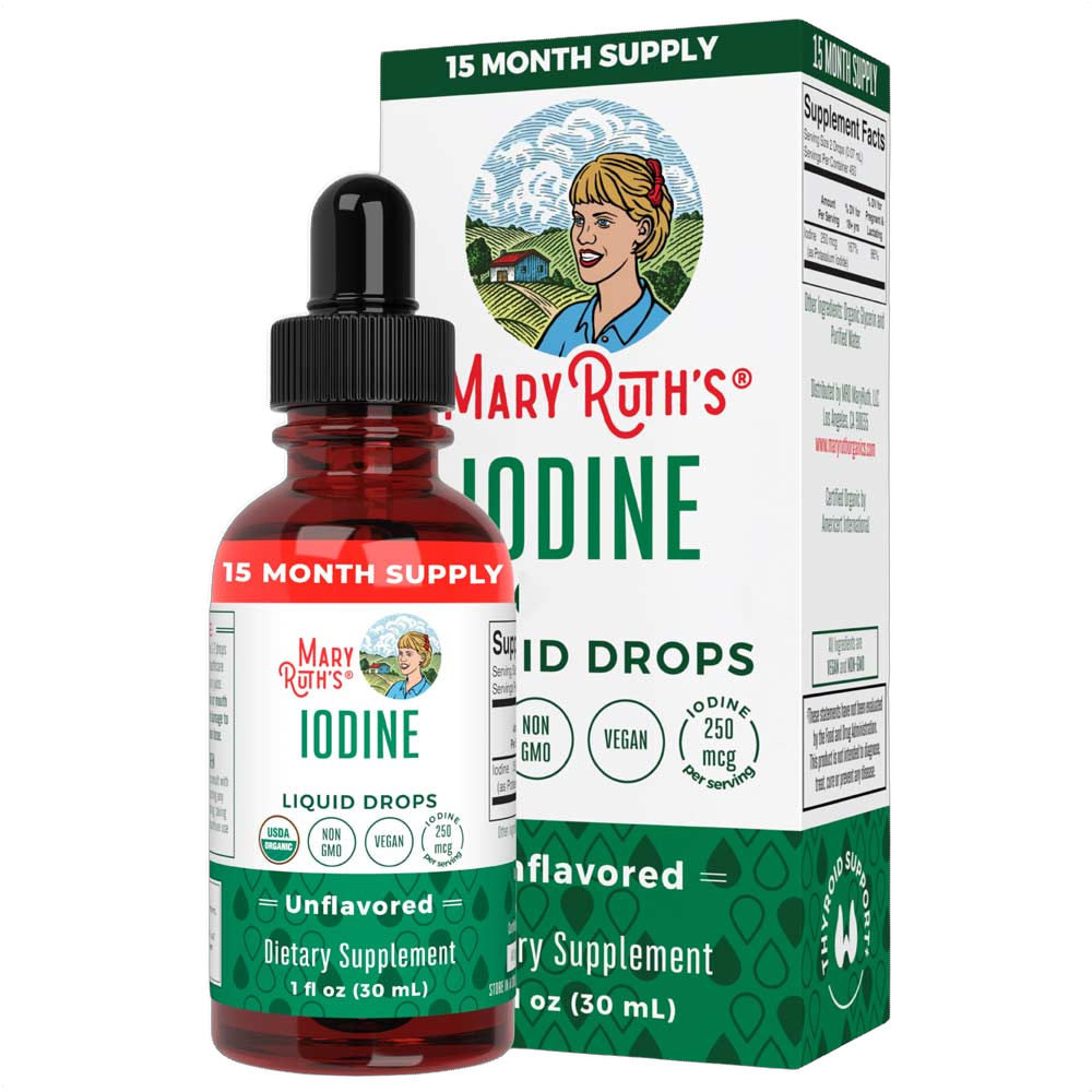 Gotas de yodo, sin sabor