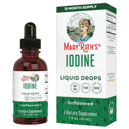Gotas de yodo, sin sabor