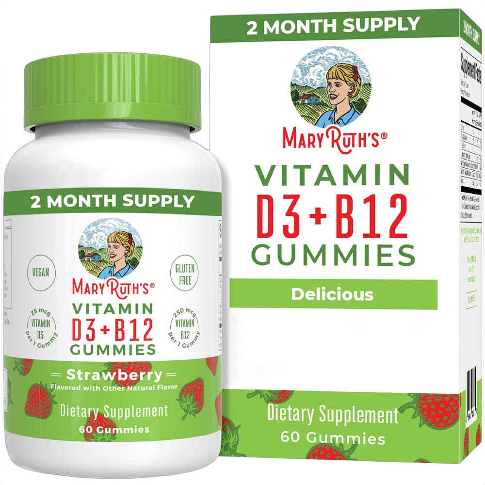 Vitamina D3+B12, gusto fragola