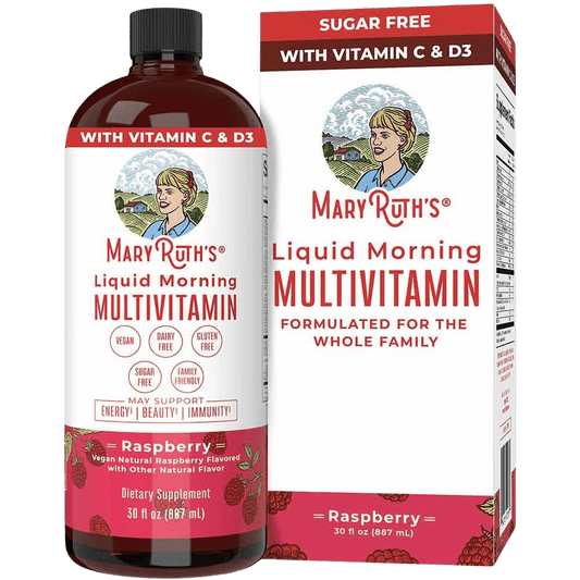 Liquid Morning Multivitamin, Raspberry Flavour