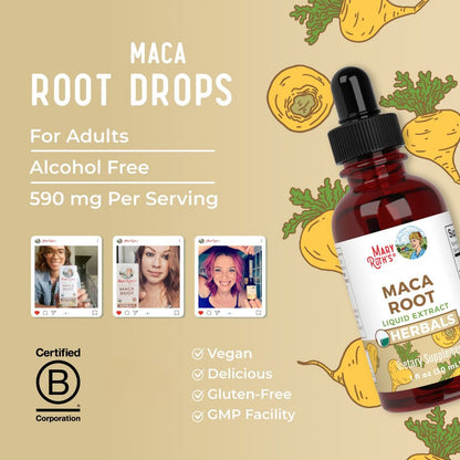 Maca-Wurzel-Flüssigtropfen