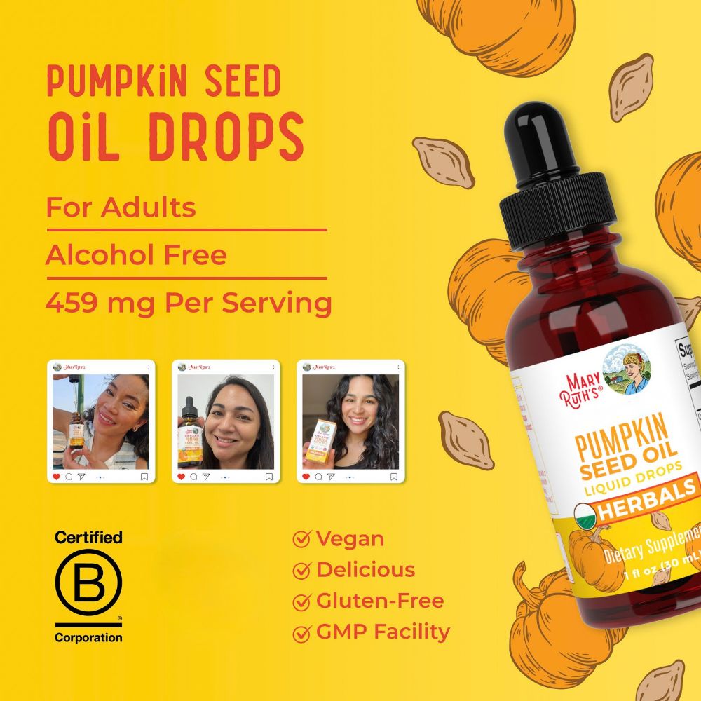 Pumpkin Seed Oil Liquid Drops