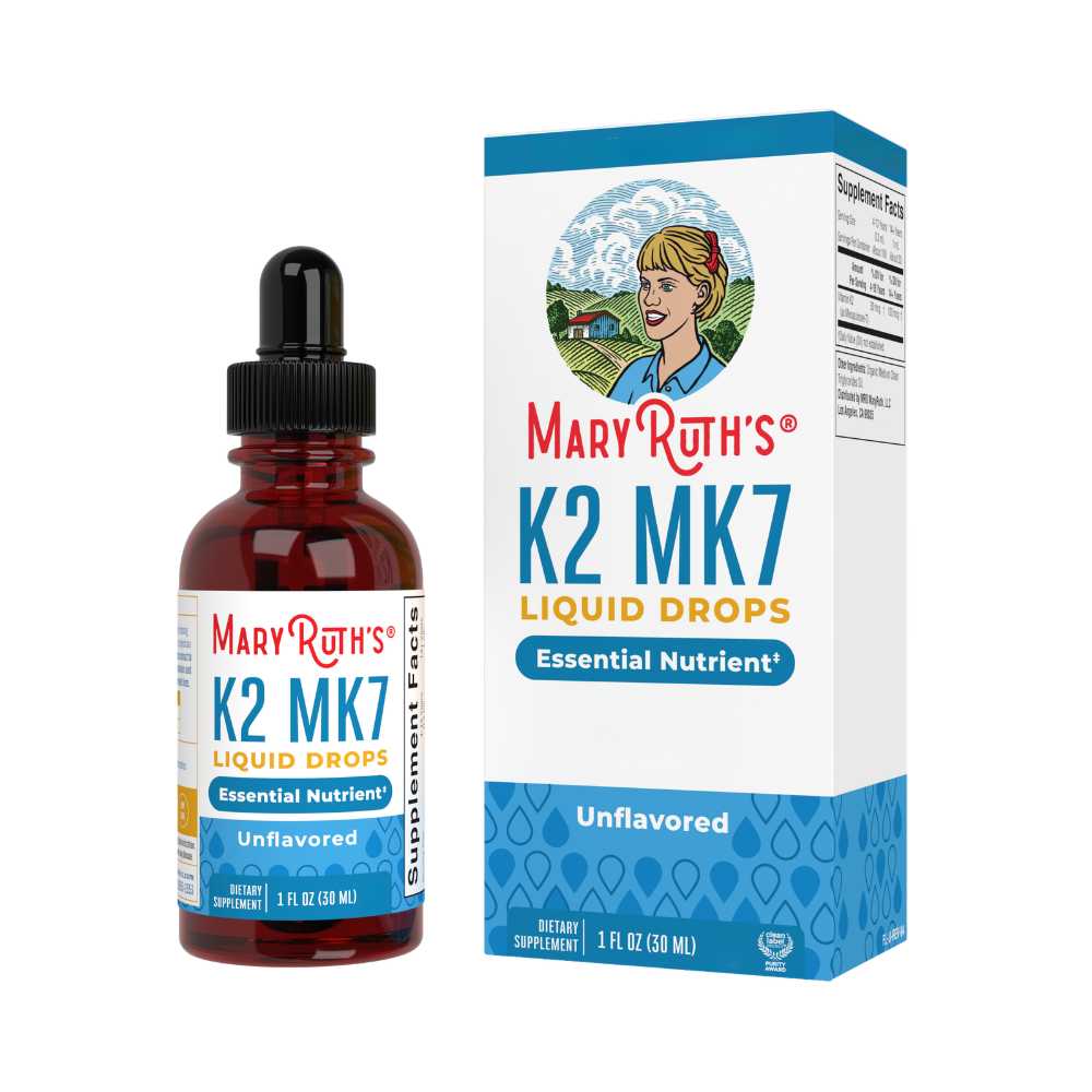 Vegane K2 (MK7)-Tropfen, geschmacksneutral