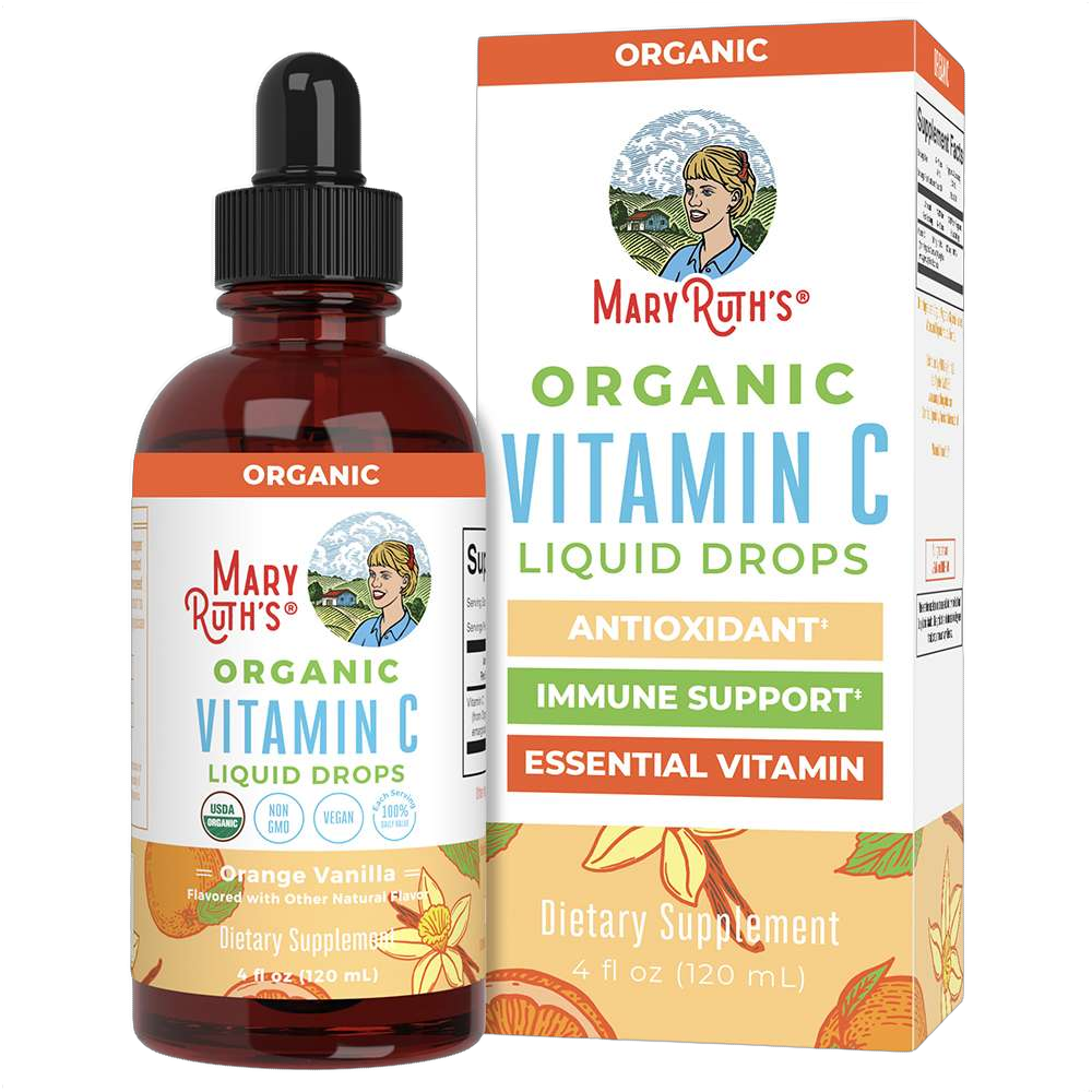 Vitamin C Drops, Orange Vanilla Flavour