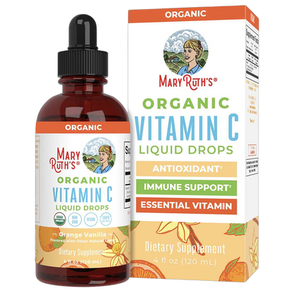 Vitamin C Drops, Orange Vanilla Flavour