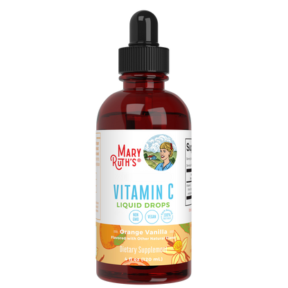 Vitamin C Drops, Orange Vanilla Flavour