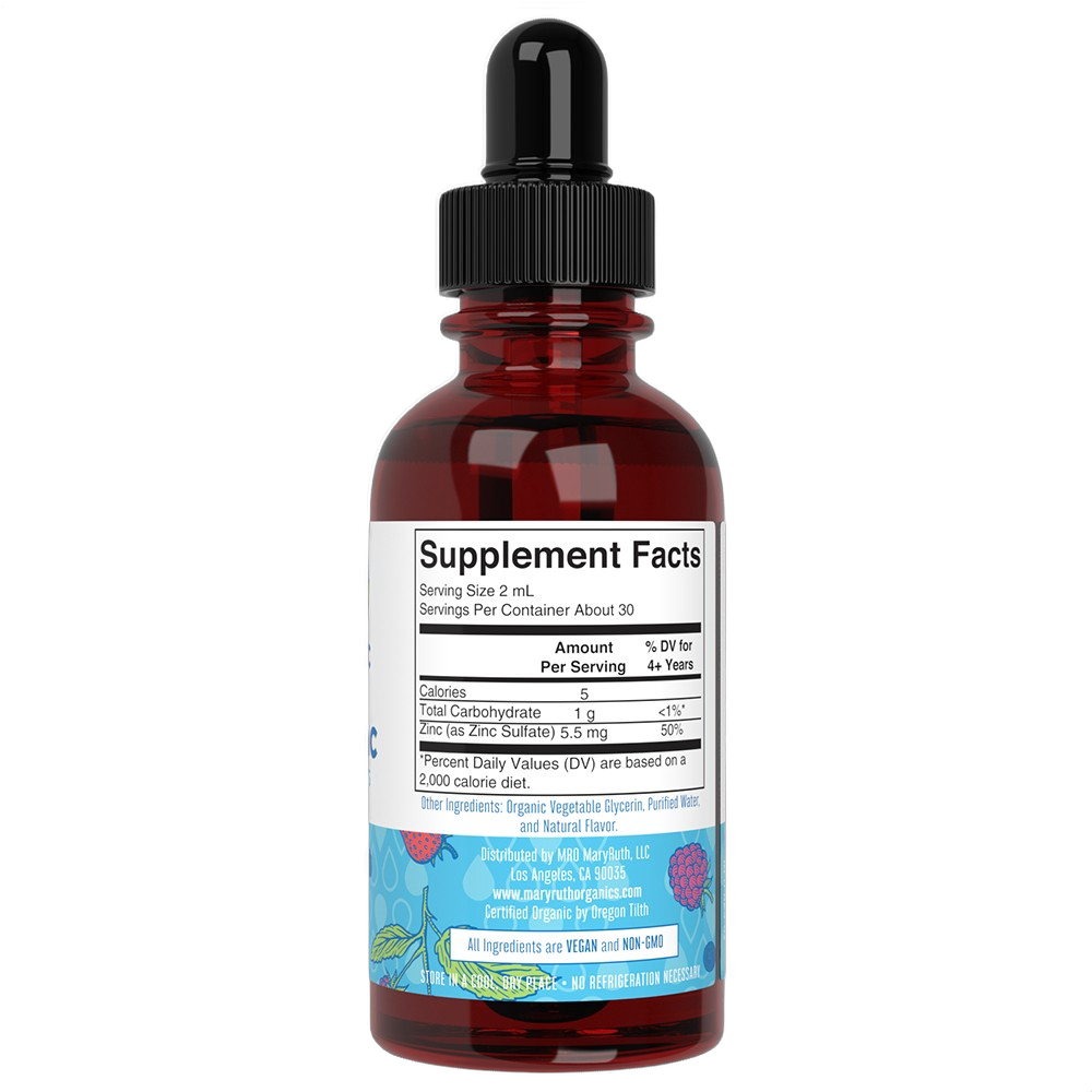 Kids Zinc Drops, (gocce di zinco per bambini), gusto frutti di bosco