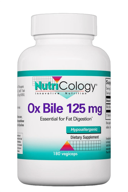 Bile de buey, 125 mg