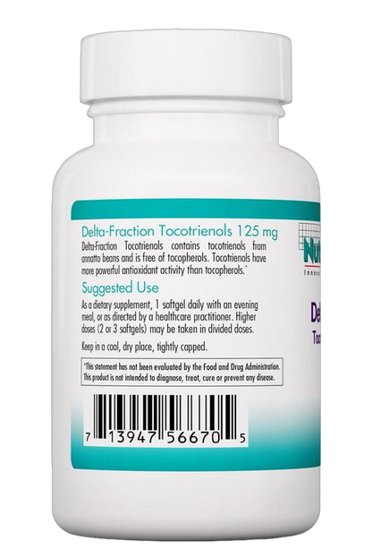 Delta-Fraction Tocotrienols, 125 mg