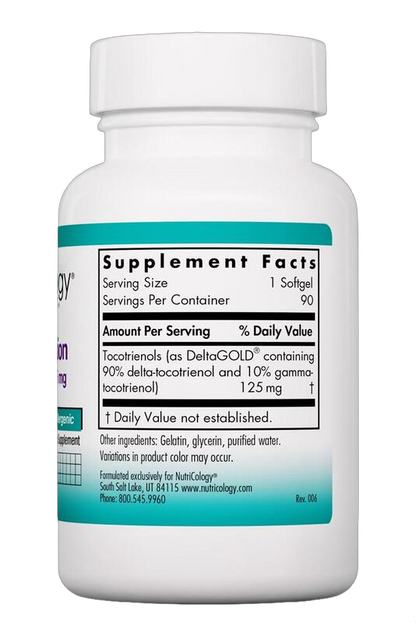 Delta-Fraction Tocotrienols, 125 mg