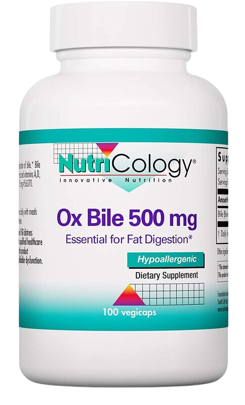 Bile di bue, 500 mg