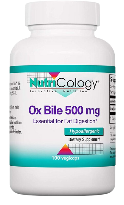Bile di bue, 500 mg