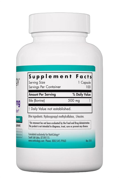 Bile di bue, 500 mg