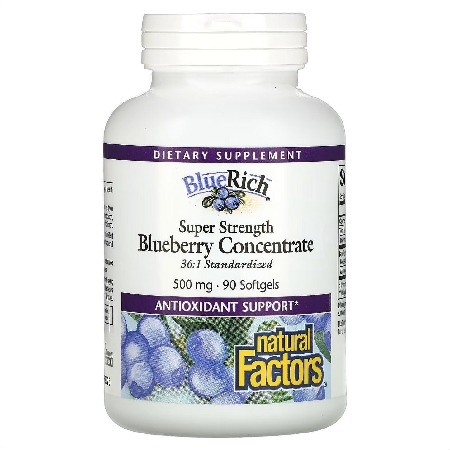 Super Strength, Concentrado de arándanos, 500 mg