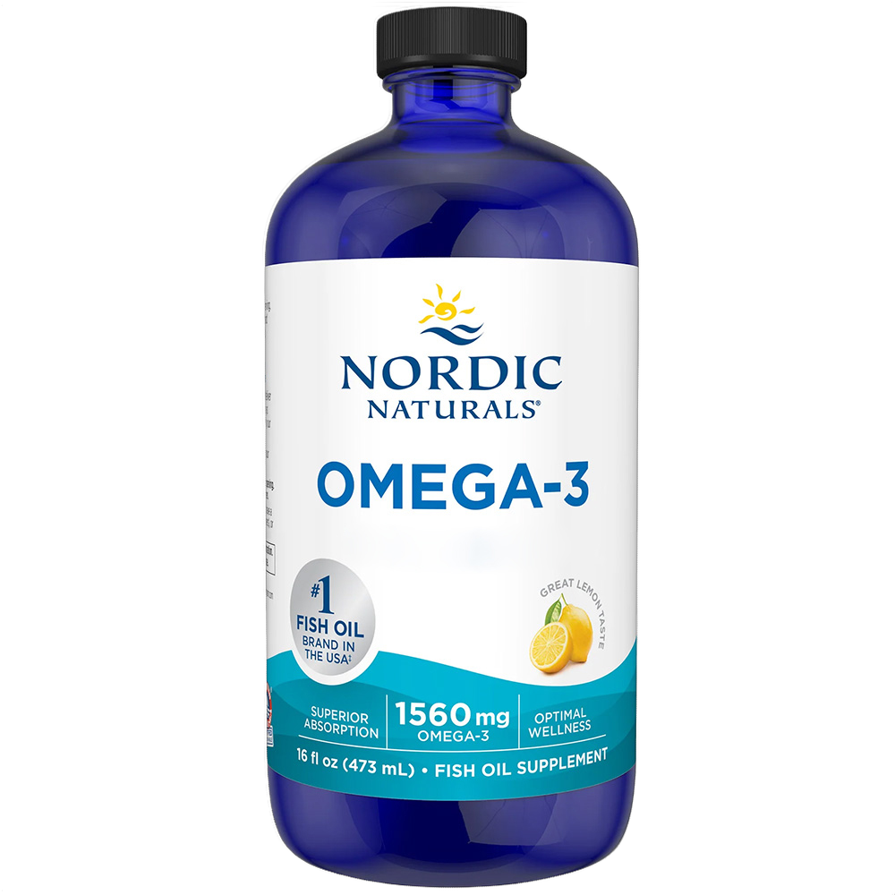 Olio di pesce Omega-3, 1.560 mg, aroma limone