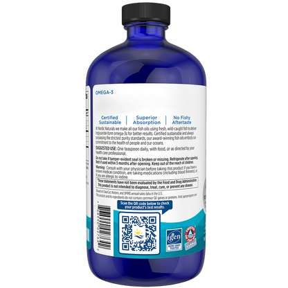 Olio di pesce Omega-3, 1.560 mg, aroma limone