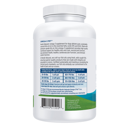 Omega-3 per animali domestici