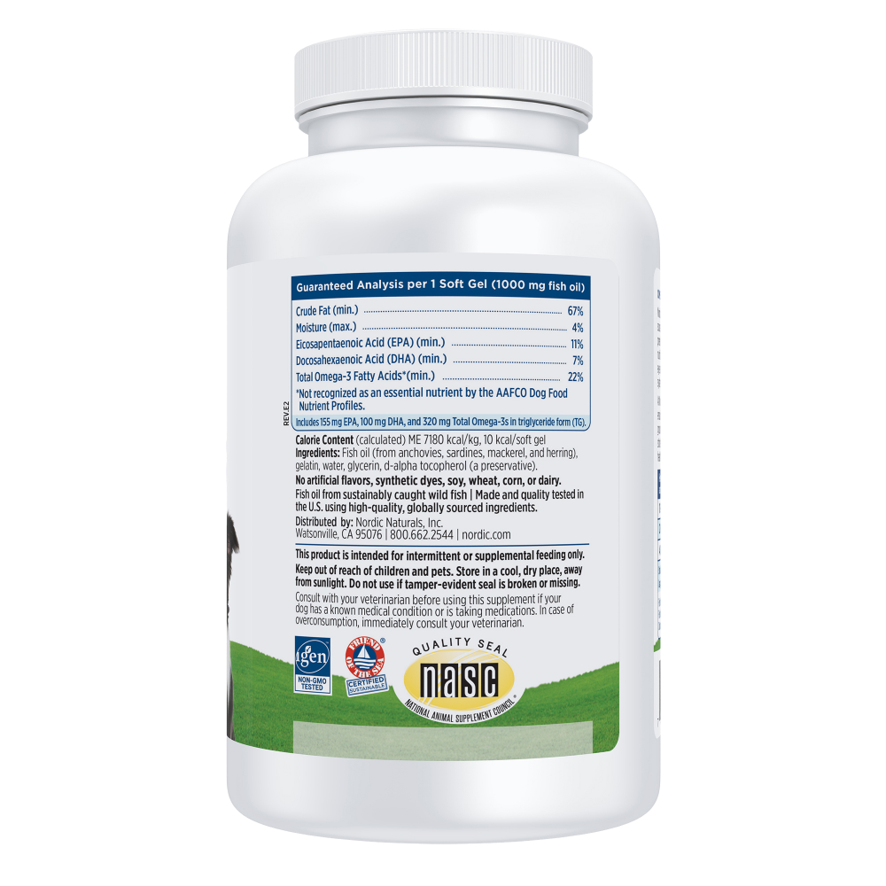 Omega-3 per animali domestici