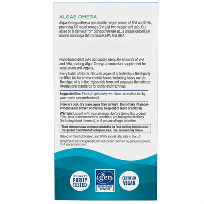 Algae Omega-3, 715 mg