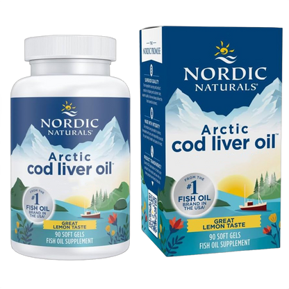 Arctic Cod Liver Oil, (huile de foie de morue), 750 mg