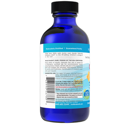 Children's DHA, (per bambini), 530 mg