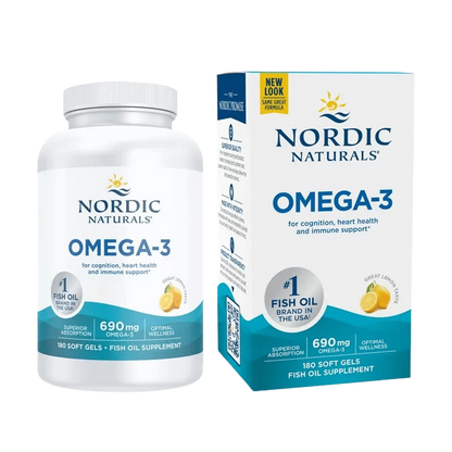 Omega-3, 690mg, Lemon Flavour