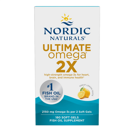 Ultimate Omega 2X,, Olio di pesce Omega-3, 2.150 mg
