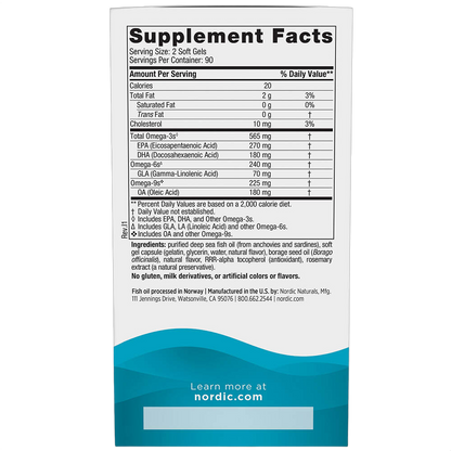 Complete Omega, Omega-3-Fischöl, Zitronengeschmack