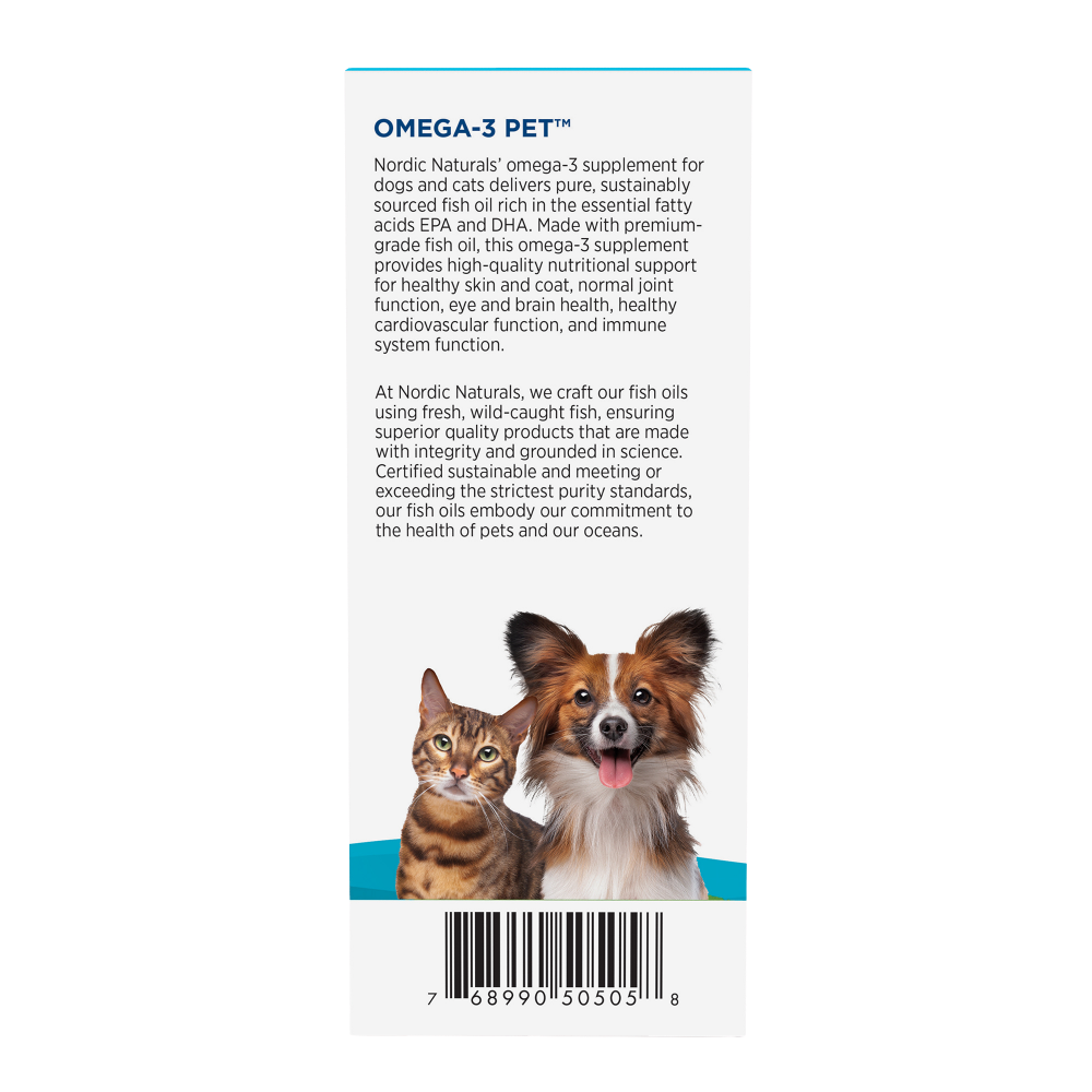 Omega-3 Pet, for small dogs and cats