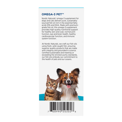 Omega-3 Pet, for small dogs and cats