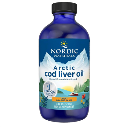 Arctic Cod Liver Oil, (aceite de hígado de bacalao), 1.060 mg, sabor a limón