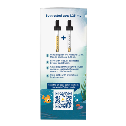 Children's DHA Xtra, (Per bambini), 880 mg, gusto punch ai frutti di bosco