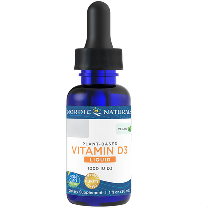 Plant-based Liquid Vitamin D3, 1000IU