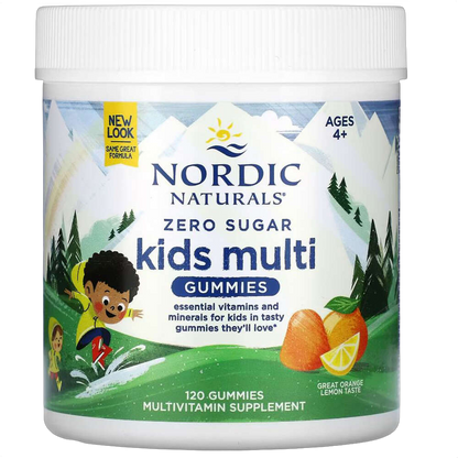 Zero Sugar Kids Multi Gummies, Orange-Zitrone
