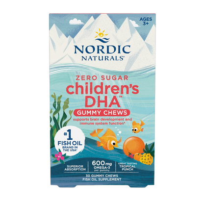 Zero Sugar Children's DHA Gummies, 600 mg