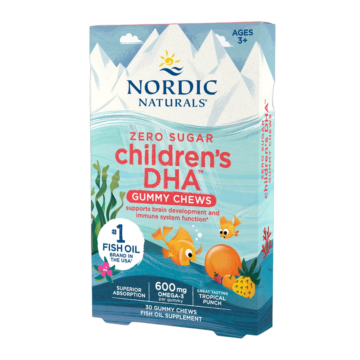 Zero Sugar Children's DHA Gummies, 600 mg